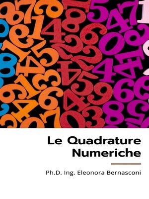 cover image of Le quadrature numeriche